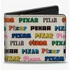 Disney Pixar Typography Collage Bifold Wallet