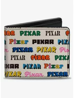 Disney Pixar Typography Collage Bifold Wallet