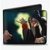 Disney Old Hag Witch Poisoned Apple Pose Seven Dwarfs Marching Bifold Wallet -Studio Ghibli Store 20215440 hi