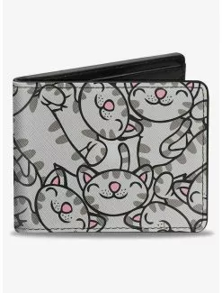 The Big Bang Theory Soft Kitty Poses Stacked Bifold Wallet