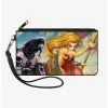 ThunderCats Cheetara Cats Lair Action Pose Canvas Zip Clutch Wallet -Studio Ghibli Store 20215564 hi