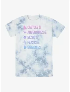 Disney Princesses Just Disney Things Tie-Dye T-Shirt
