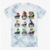 Nintendo Mario Kart Racers Tie-Dye T-Shirt -Studio Ghibli Store 20223170 hi