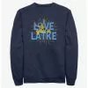 Disney Lilo & Stitch Hanukkah Love You A Latke Sweatshirt -Studio Ghibli Store 20234574 hi