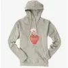 Strawberry Shortcake Berry Portrait Hoodie -Studio Ghibli Store 20259165 hi