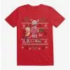 Rick And Morty Ugly Christmas Sweater T-Shirt -Studio Ghibli Store 20260316 hi