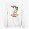 Peanuts Snoopy Tangled In Christmas Spirit Sweatshirt -Studio Ghibli Store 20272275 hi