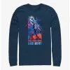 Marvel Thor: Love And Thunder Ends Here And Now Long-Sleeve T-Shirt -Studio Ghibli Store 20281679 hi