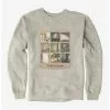 Netflix Pinocchio Scene Squares Sweatshirt -Studio Ghibli Store 20286172 hi