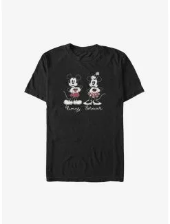 Disney Mickey Mouse Always Forever Mickey And Minnie Big & Tall T-Shirt