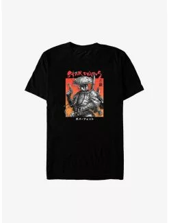 Star Wars: Visions Fett Up Big & Tall T-Shirt