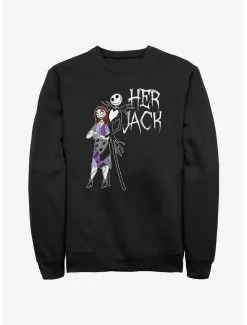 The Nightmare Before Christmas Her Jack Sweatshirt