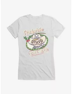 A Christmas Story Chibi Ralphie The Kid Girls T-Shirt