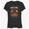 Stranger Things Hellfire Hawkins High Club Girls T-Shirt -Studio Ghibli Store 20309534 hi