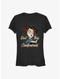 Disney Hocus Pocus Dost Thou Comprehend Winifred Girls T-Shirt