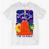 Don't Hug Me I'm Scared Trio Boyfriend Fit Girls T-Shirt -Studio Ghibli Store 20319152 hi