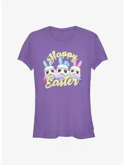 Star Wars Trooper Bunnies Happy Easter Girls T-Shirt