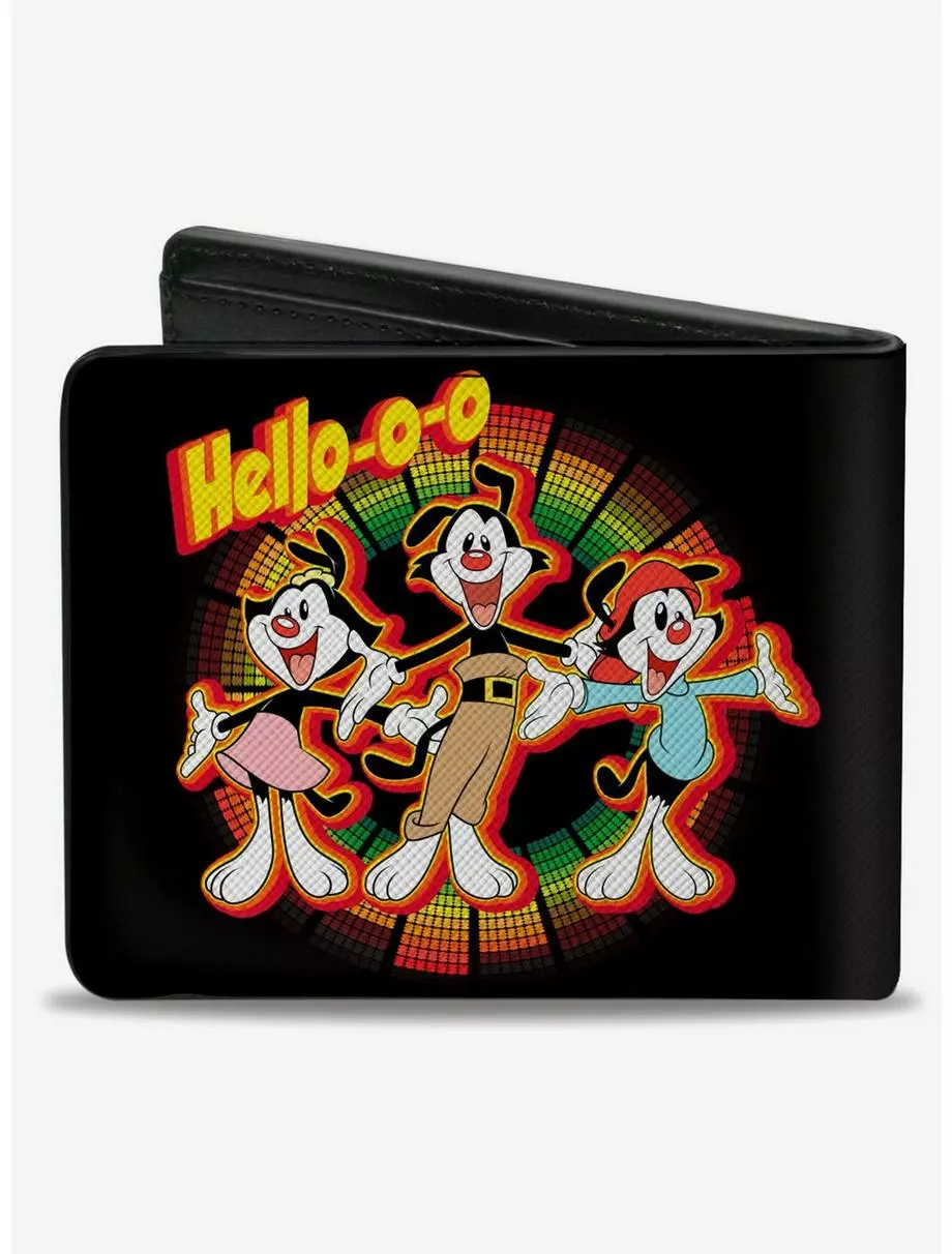 Animaniacs Hello Group Pose Bifold Wallet 4 Animaniacs Hello Group Pose Bifold Wallet - Image 2