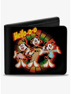 Animaniacs Hello Group Pose Bifold Wallet