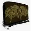 House Of The Dragon Icon And Wings Zip Around Wallet -Studio Ghibli Store 20334723 hi