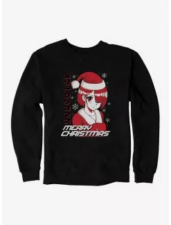 Christmas Anime Merry Christmas Sweatshirt