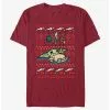 Star Wars The Mandalorian Grogu Gifts Ugly Christmas T-Shirt -Studio Ghibli Store 20359792 hi