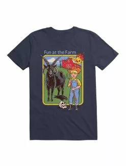 Fun At The Farm T-Shirt By Steven Rhodes