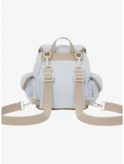 Doughnut Lighthouse Fluffy Blue Lotus X Hazelnut Mini Convertible Bag -Studio Ghibli Store 20513398 av1