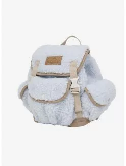 Doughnut Lighthouse Fluffy Blue Lotus X Hazelnut Mini Convertible Bag -Studio Ghibli Store 20513398 av2