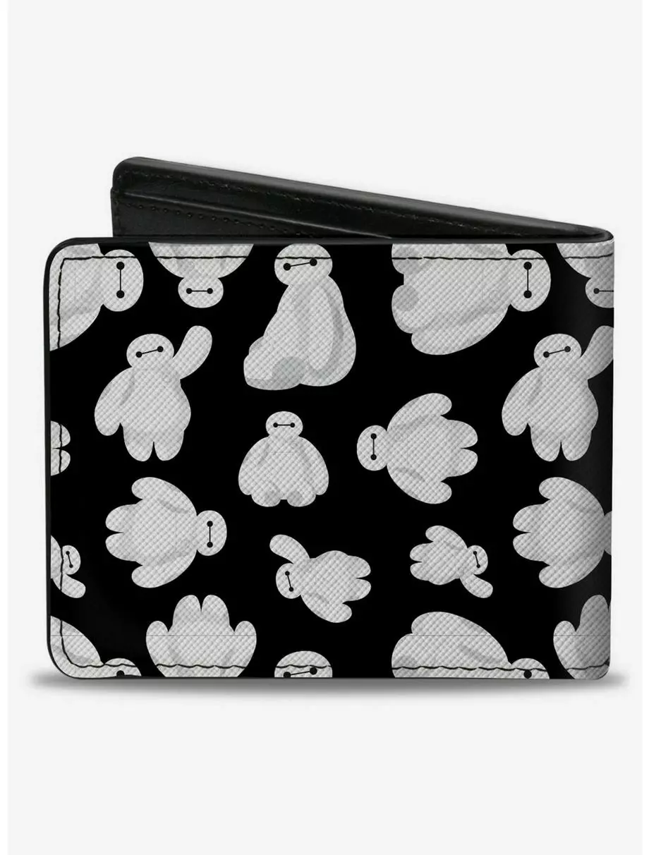 Disney Big Hero 6 Baymax Poses Scattered Bifold Wallet 4 Disney Big Hero 6 Baymax Poses Scattered Bifold Wallet - Image 2