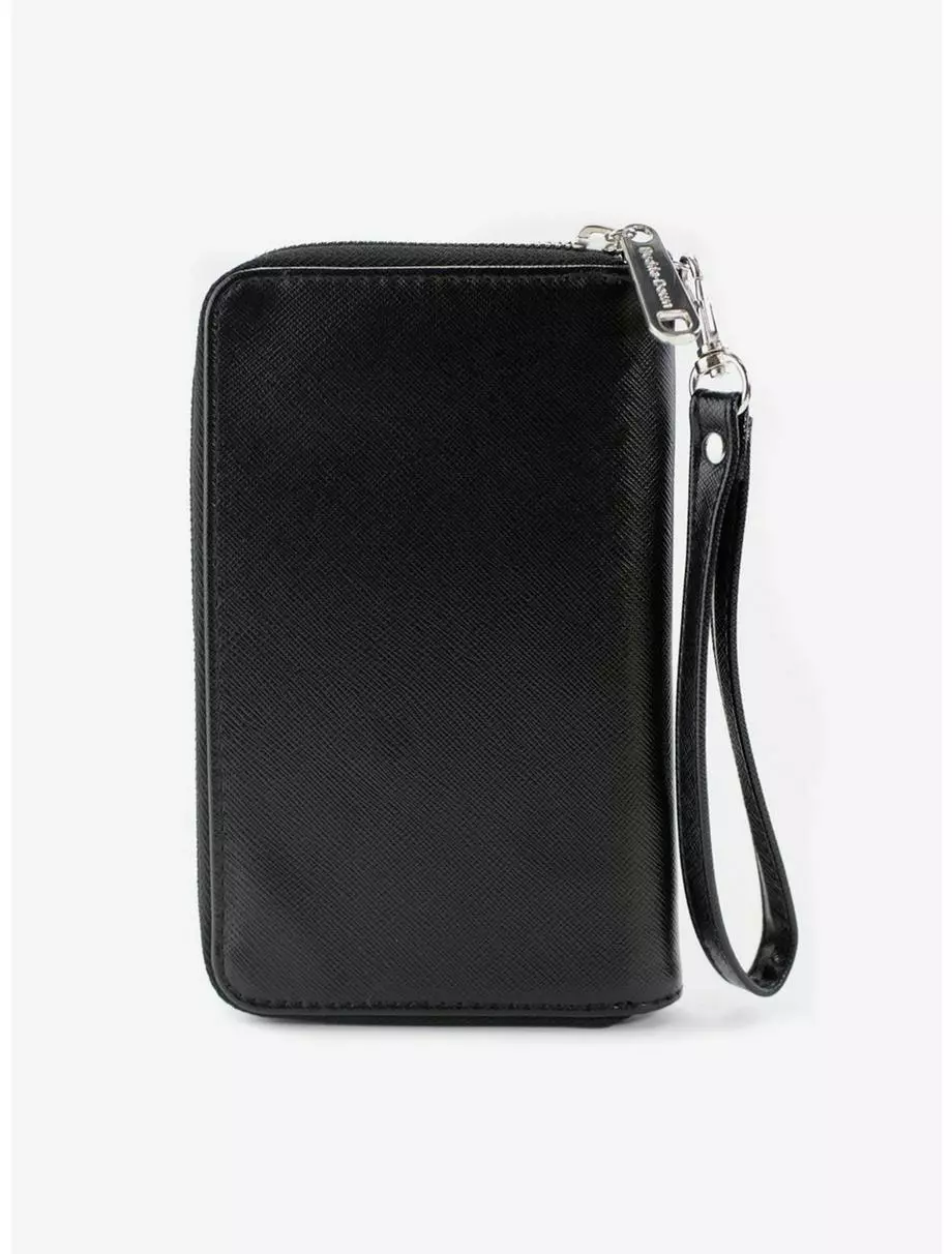 Disney Mickey Mouse Poses And Expressions Scattered Red Zip Around Wallet 4 Disney Mickey Mouse Poses And Expressions Scattered Red Zip Around Wallet - Image 2