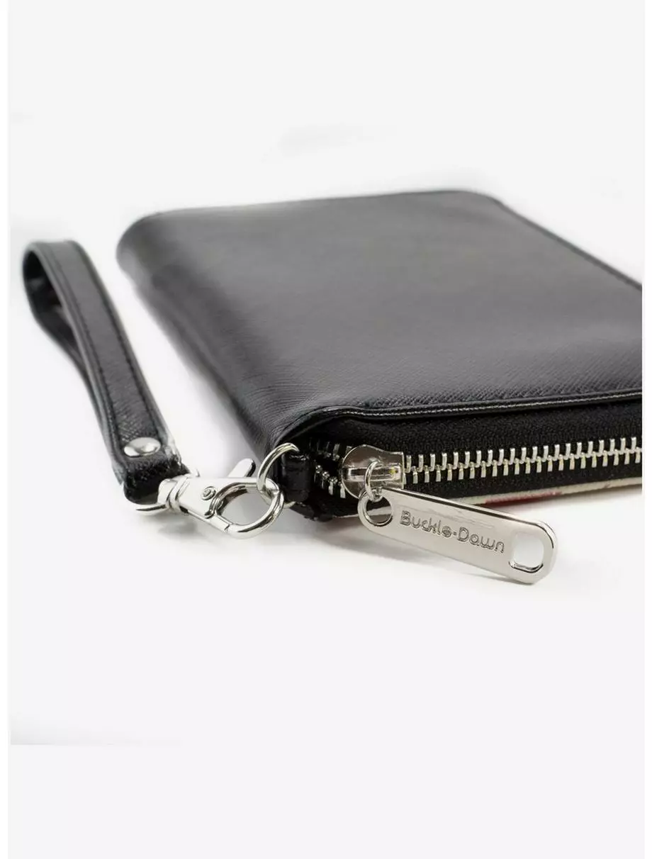 Disney Mickey Mouse Poses And Expressions Scattered Red Zip Around Wallet 5 Disney Mickey Mouse Poses And Expressions Scattered Red Zip Around Wallet - Image 3