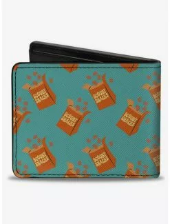 Scooby-Doo! Scooby Snacks Box Collage Bifold Wallet -Studio Ghibli Store 20535251 av1