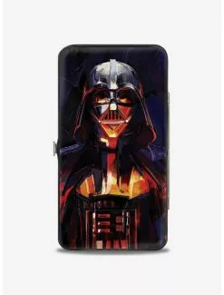 Star Wars Darth Vader Brush Stroke Pose Hinged Wallet 6 Star Wars Darth Vader Brush Stroke Pose Hinged Wallet -Studio Ghibli Store 20535285 av1