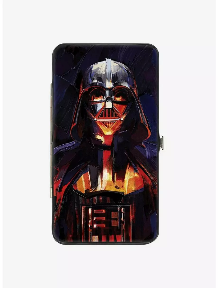 Star Wars Darth Vader Brush Stroke Pose Hinged Wallet 3 Star Wars Darth Vader Brush Stroke Pose Hinged Wallet