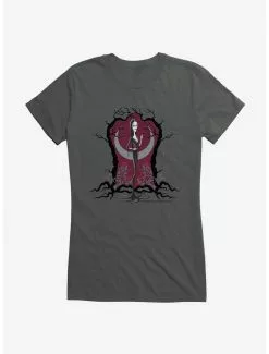 The Addams Family 2 Morticia Red Girls T-Shirt