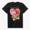 Strawberry Shortcake My Heart Mineral Wash T-Shirt -Studio Ghibli Store 20561881 hi