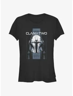 Star Wars The Mandalorian Clan Of Two Girls T-Shirt
