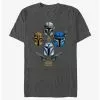 Star Wars The Mandalorian Helmets Held High T-Shirt -Studio Ghibli Store 20562721 hi