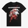 Rammstein Hands Boyfriend Fit Girls T-Shirt -Studio Ghibli Store 20607295 hi