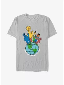 Sesame Street Friends Make The World T-Shirt
