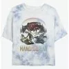 Star Wars The Mandalorian The Living Waters In The Mines Of Mandalore Tie-Dye Girls Crop T-Shirt -Studio Ghibli Store 20705480 hi
