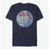 Disney The Little Mermaid Ariel Stained Glass T-Shirt -Studio Ghibli Store 20720812 hi
