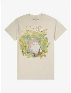 Studio Ghibli My Neighbor Totoro Forest Boyfriend Fit Girls T-Shirt
