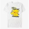Pokemon Pikachu Cracks A Joke Extra Soft T-Shirt -Studio Ghibli Store 20758311 hi