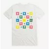 Bee And Puppycat Checkerboard Icons T-Shirt -Studio Ghibli Store 20782105 hi