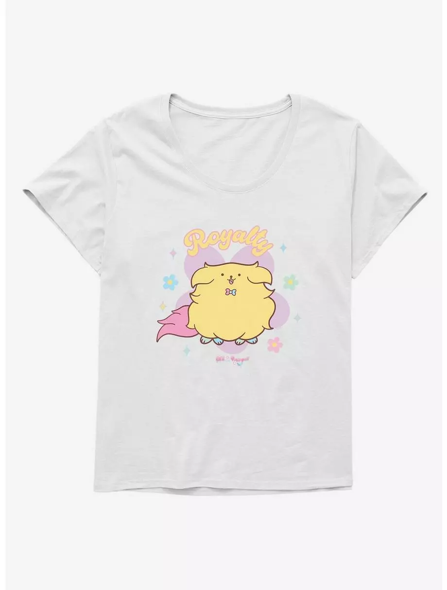 Bee And PuppyCat Royalty Girls T-Shirt Plus Size 3 Bee And PuppyCat Royalty Girls T-Shirt Plus Size