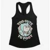 Bee And Puppycat Too Cute To Poot Girls Tank -Studio Ghibli Store 20853550 hi