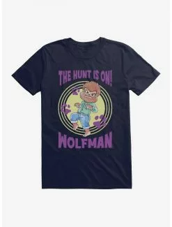 Universal Anime Monsters Hunt Is On Wolfman T-Shirt
