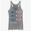 Disney Lilo & Stitch Angel & Stitch Faces Girls Tank -Studio Ghibli Store 20865497 hi